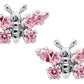 Butterfly Birthstone Earrings