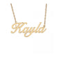 Script Name Necklace