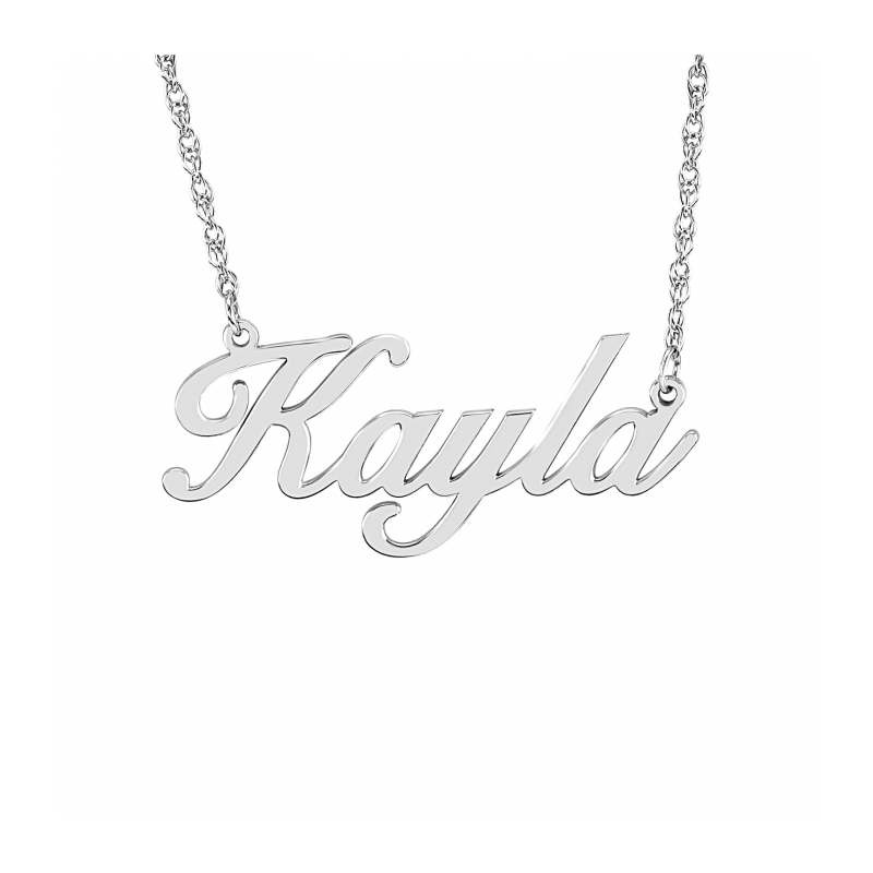 Script Name Necklace