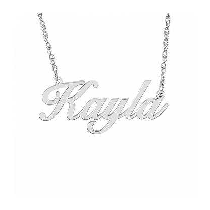 Script Name Necklace