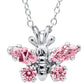 Sterling Silver Birthstone Butterfly Pendant