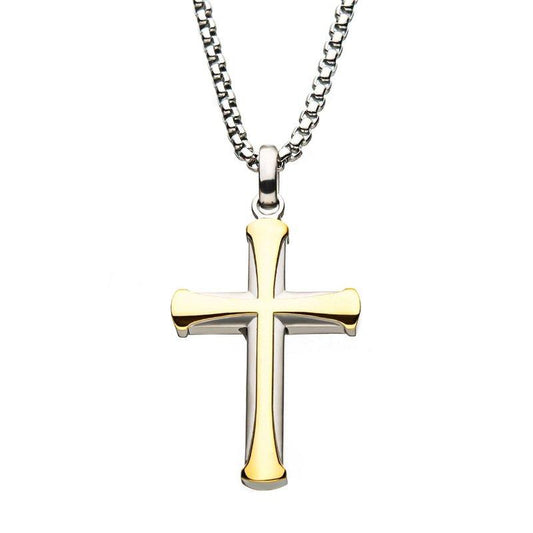 Gold Plated Cross Pendant